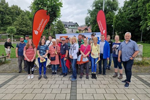 Teilnehmer der Wanderung