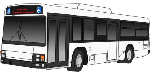 Bild zeigt einen Reisebus