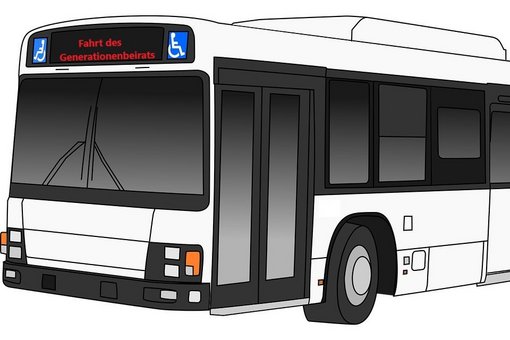 Bild zeigt einen Reisebus