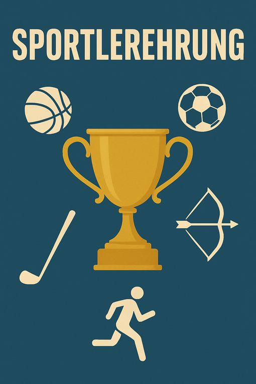 Pokal mit Elementen einzelner Sportarten