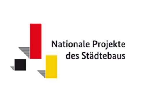 Bild zeigt Logo "Nationale Projekte des Städtebaus"
