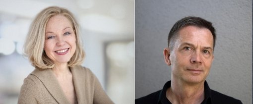 Bild zeigt die SR2-Moderatoren Roland Kunz und Bärbel Jenner