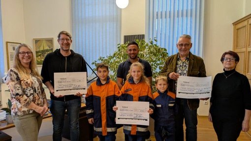 AWO-Mitglieder und Spendenempfänger 